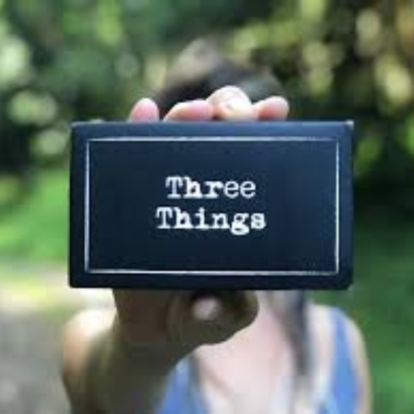 Three Simple “Doing” Questions